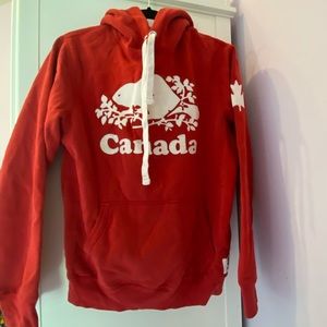 Red Roots hoodie